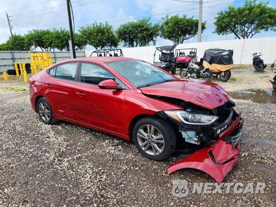 Czwarte zdjęcie samochodu z boku: 2018 HYUNDAI ELANTRA SEL VIN:5NPD84LF6JH311731 - miniatura