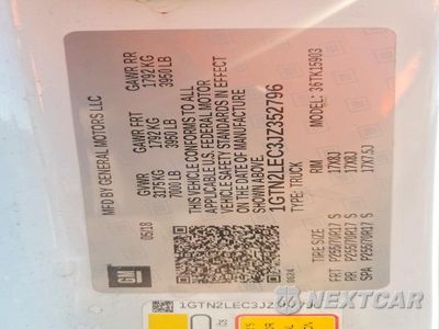 Zdjęcie 12 z 12 samochodu: 2018 GMC SIERRA K1500 VIN:1GTN2LEC3JZ352796 - miniatura