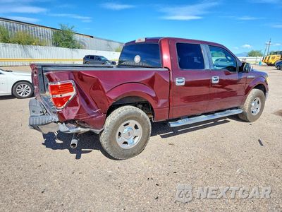 Trzecie zdjęcie samochodu z tyłu: 2010 FORD F150 SUPERCREW VIN:1FTFW1CV7AKE77066 - miniatura