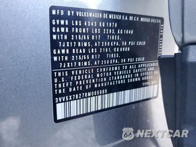 Zdjęcie 13 z 13 samochodu: 2024 VOLKSWAGEN TAOS S VIN:3VV5X7B27RM085889 - miniatura