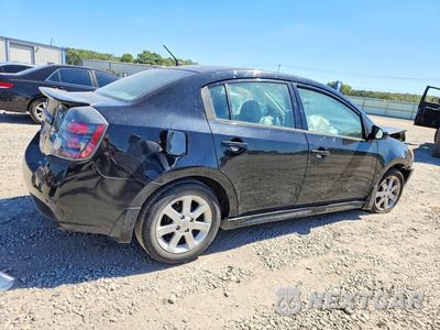 Trzecie zdjęcie samochodu z tyłu: 2012 NISSAN SENTRA 2.0 VIN:3N1AB6AP2CL643313 - miniatura