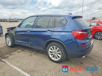 Drugie zdjęcie samochodu z przodu: 2015 BMW X3 XDRIVE28I VIN:5UXWX9C52F0D52203 - miniatura
