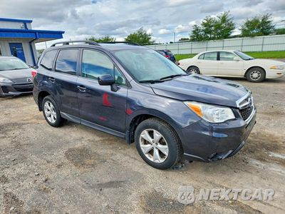 Czwarte zdjęcie samochodu z boku: 2014 SUBARU FORESTER 2.5I PREMIUM VIN:JF2SJAEC0EH401590 - miniatura