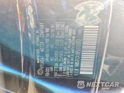 Zdjęcie 12 z 12 samochodu: 2023 HYUNDAI TUCSON SEL CONVENIENCE VIN:KM8JFCA18PU109977 - miniatura