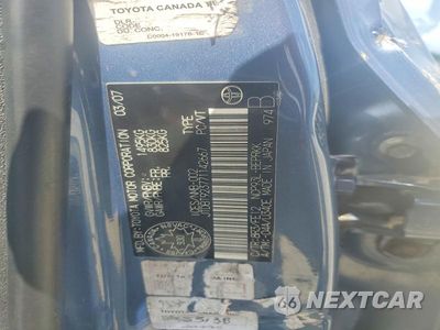 Zdjęcie 12 z 12 samochodu: 2007 TOYOTA YARIS BASE VIN:JTDBT923771142667 - miniatura