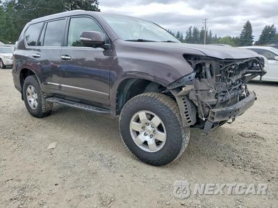 Czwarte zdjęcie samochodu z boku: 2014 LEXUS GX 460 PREMIUM VIN:JTJJM7FX1E5064609 - miniatura