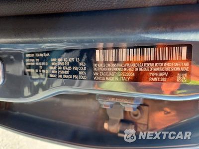 Zdjęcie 12 z 12 samochodu: 2016 JEEP RENEGADE LATITUDE VIN:ZACCJABT1GPE20054 - miniatura