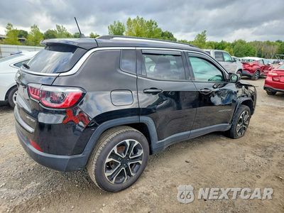 Trzecie zdjęcie samochodu z tyłu: 2022 JEEP COMPASS LIMITED VIN:3C4NJDCB5NT105487 - miniatura
