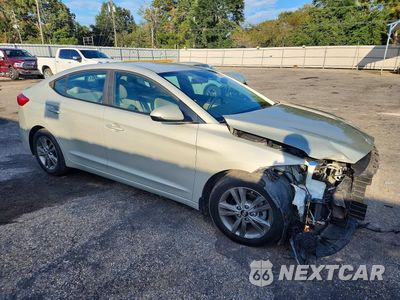 Czwarte zdjęcie samochodu z boku: 2018 HYUNDAI ELANTRA SEL VIN:5NPD84LF8JH242847 - miniatura