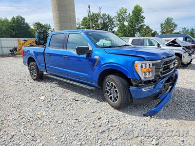 Czwarte zdjęcie samochodu z boku: 2023 FORD F150 SUPERCREW VIN:1FTFW1E8XPKF03207 - miniatura