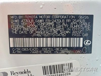 Zdjęcie 13 z 13 samochodu: 2026 LEXUS IS 350 F SPORT DESIGN VIN:JTHBZ1B23T5104782 - miniatura