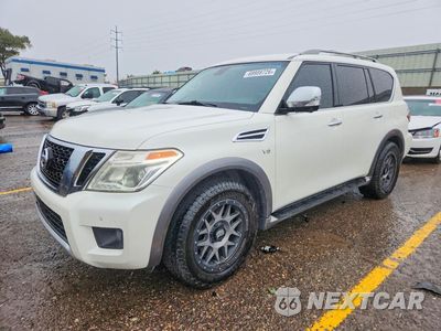 2017 NISSAN ARMADA PLATINUM JN8AY2NE3H9704105 - główne zdjęcie licytacji z USA - miniatura