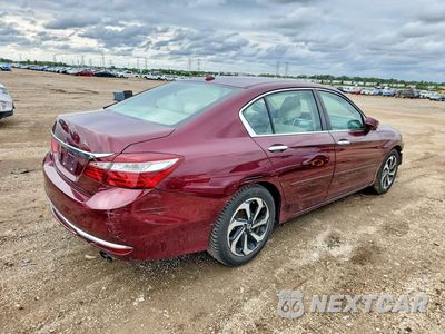 Trzecie zdjęcie samochodu z tyłu: 2016 HONDA ACCORD EX VIN:1HGCR2F77GA056350 - miniatura