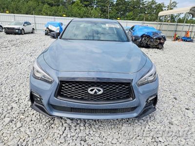 Piąte zdjęcie samochodu w środku: 2023 INFINITI Q50 RED SPORT 400 VIN:JN1FV7DR5PM590828 - miniatura