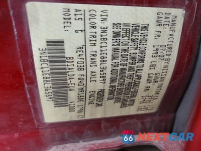 Zdjęcie 13 z 13 samochodu: 2008 NISSAN VERSA 1.8 S VIN:3N1BC11E88L365897 - miniatura