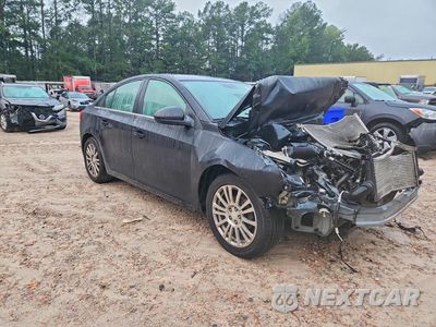 Czwarte zdjęcie samochodu z boku: 2012 CHEVROLET CRUZE ECO VIN:1G1PJ5SC4C7331510 - miniatura