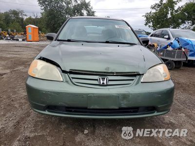 Piąte zdjęcie samochodu w środku: 2003 HONDA CIVIC LX VIN:2HGES16573H572239 - miniatura