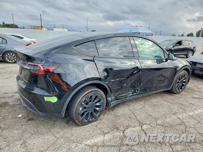 Trzecie zdjęcie samochodu z tyłu: 2023 TESLA MODEL Y VIN:7SAYGDEE4PA118154 - miniatura