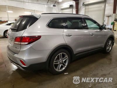 Trzecie zdjęcie samochodu z tyłu: 2017 HYUNDAI SANTA FE SE ULTIMATE VIN:KM8SRDHF0HU257173 - miniatura