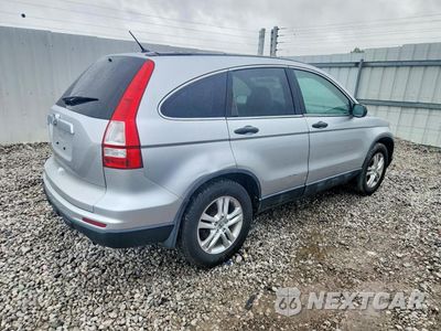 Trzecie zdjęcie samochodu z tyłu: 2011 HONDA CR-V EX VIN:5J6RE3H53BL012407 - miniatura