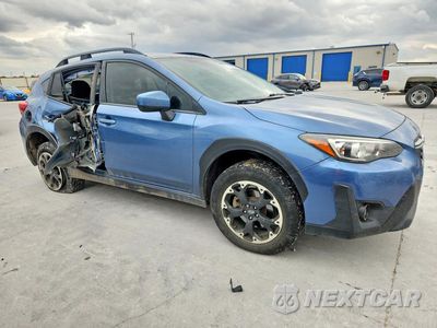 Czwarte zdjęcie samochodu z boku: 2021 SUBARU CROSSTREK PREMIUM VIN:JF2GTAPC4MH304470 - miniatura