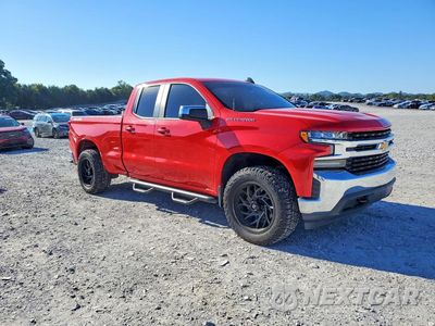 Czwarte zdjęcie samochodu z boku: 2019 CHEVROLET SILVERADO K1500 LT VIN:1GCRYDED8KZ229978 - miniatura