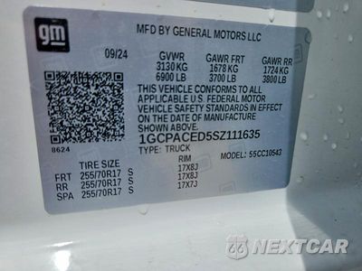 Zdjęcie 13 z 13 samochodu: 2025 CHEVROLET SILVERADO C1500 LT VIN:1GCPACED5SZ111635 - miniatura
