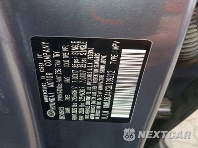 Zdjęcie 12 z 12 samochodu: 2016 HYUNDAI TUCSON SE VIN:KM8J3CA4XGU139212 - miniatura