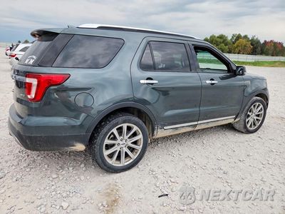 Trzecie zdjęcie samochodu z tyłu: 2016 FORD EXPLORER LIMITED VIN:1FM5K8F87GGC48464 - miniatura
