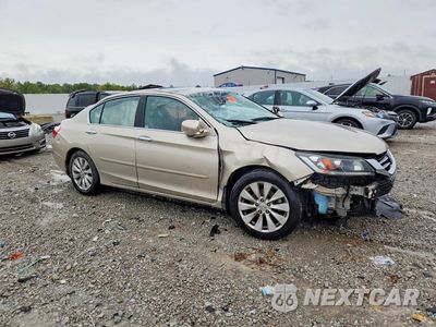 Czwarte zdjęcie samochodu z boku: 2014 HONDA ACCORD EXL VIN:1HGCR2F84EA215024 - miniatura