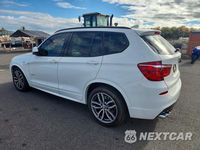 Drugie zdjęcie samochodu z przodu: 2015 BMW X3 XDRIVE28I VIN:5UXWX9C54F0D50291 - miniatura