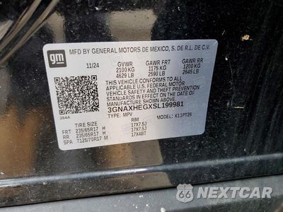 Zdjęcie 13 z 13 samochodu: 2025 CHEVROLET EQUINOX LT VIN:3GNAXHEGXSL199981 - miniatura