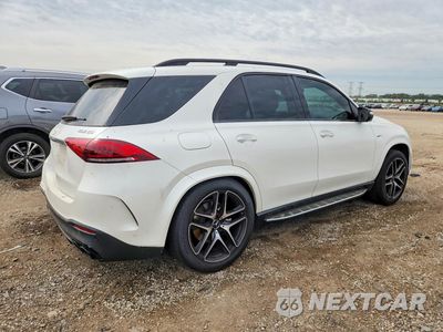 Trzecie zdjęcie samochodu z tyłu: 2021 MERCEDES-BENZ GLE AMG 53 4MATIC VIN:4JGFB6BB8MA533442 - miniatura