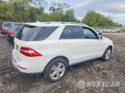 Trzecie zdjęcie samochodu z tyłu: 2014 MERCEDES-BENZ ML 350 4MATIC VIN:4JGDA5HB4EA288216 - miniatura