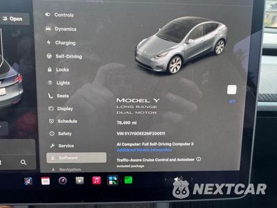 Zdjęcie 8 z 10 samochodu: 2021 TESLA MODEL Y VIN:5YJYGDEE2MF200511 - miniatura
