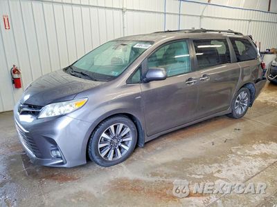 2019 TOYOTA SIENNA XLE PREMIUM 7-PASSENGER 5TDDZ3DC6KS227092 - główne zdjęcie licytacji z USA - miniatura