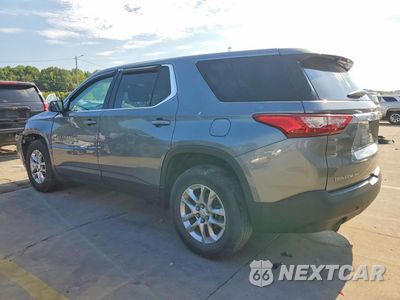 Drugie zdjęcie samochodu z przodu: 2021 CHEVROLET TRAVERSE LS VIN:1GNEVFKW9MJ238206 - miniatura