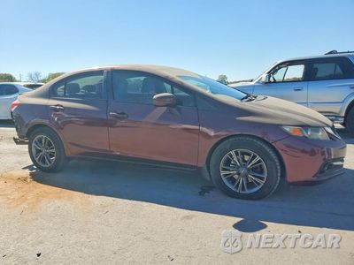 Czwarte zdjęcie samochodu z boku: 2014 HONDA CIVIC LX VIN:19XFB2F54EE053348 - miniatura
