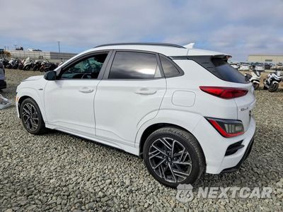 Drugie zdjęcie samochodu z przodu: 2022 HYUNDAI KONA N LINE VIN:KM8K3CA38NU808456 - miniatura