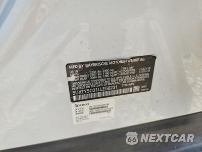Zdjęcie 13 z 13 samochodu: 2020 BMW X3 XDRIVE30I VIN:5UXTY5C01LLE58231 - miniatura
