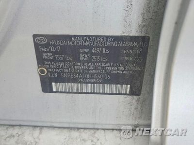 Zdjęcie 13 z 13 samochodu: 2017 HYUNDAI SONATA SPORT VIN:5NPE34AF0HH560106 - miniatura