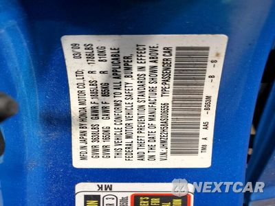 Zdjęcie 13 z 13 samochodu: 2010 HONDA INSIGHT LX VIN:JHMZE2H58AS006556 - miniatura