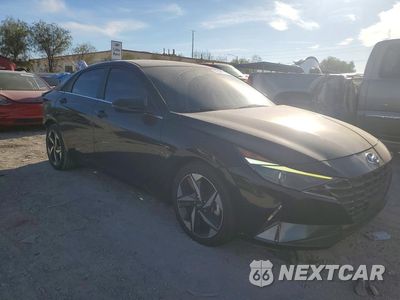 Czwarte zdjęcie samochodu z boku: 2022 HYUNDAI ELANTRA SEL VIN:KMHLN4AG8NU288573 - miniatura