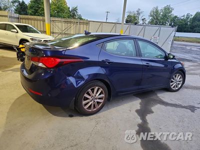 Trzecie zdjęcie samochodu z tyłu: 2014 HYUNDAI ELANTRA SE VIN:5NPDH4AEXEH540882 - miniatura