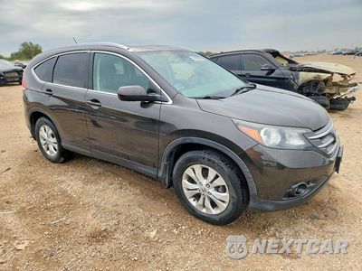 Czwarte zdjęcie samochodu z boku: 2013 HONDA CR-V EXL VIN:5J6RM4H75DL020019 - miniatura
