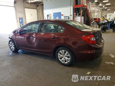 Drugie zdjęcie samochodu z przodu: 2012 HONDA CIVIC LX VIN:19XFB2F5XCE078266 - miniatura