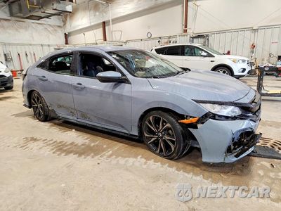 Czwarte zdjęcie samochodu z boku: 2019 HONDA CIVIC SPORT VIN:SHHFK7G43KU218166 - miniatura