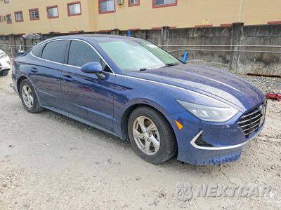 Czwarte zdjęcie samochodu z boku: 2021 HYUNDAI SONATA SE VIN:5NPEG4JA9MH118900 - miniatura