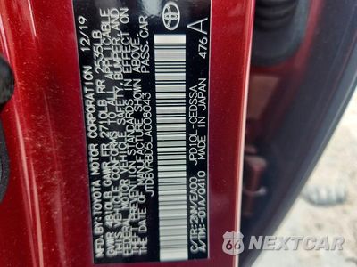 Zdjęcie 12 z 12 samochodu: 2020 TOYOTA MIRAI BASE VIN:JTDBVRBD5LA008043 - miniatura