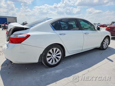 Trzecie zdjęcie samochodu z tyłu: 2014 HONDA ACCORD EXL VIN:1HGCR2F87EA288436 - miniatura